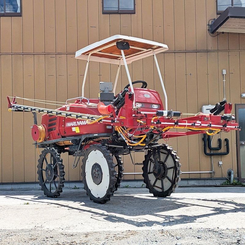 丸山 ブームスプレイヤー スプレイヤー 溝切機 4WS ハイクリ 乗用管理 