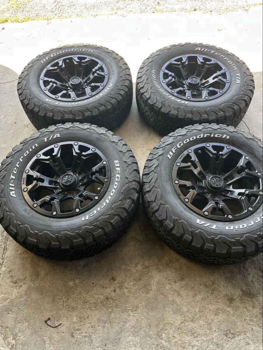 RAYS DAYTONA FDX F6 17インチ 8J 20 BFGoodrich A/T 265/65R17 4本