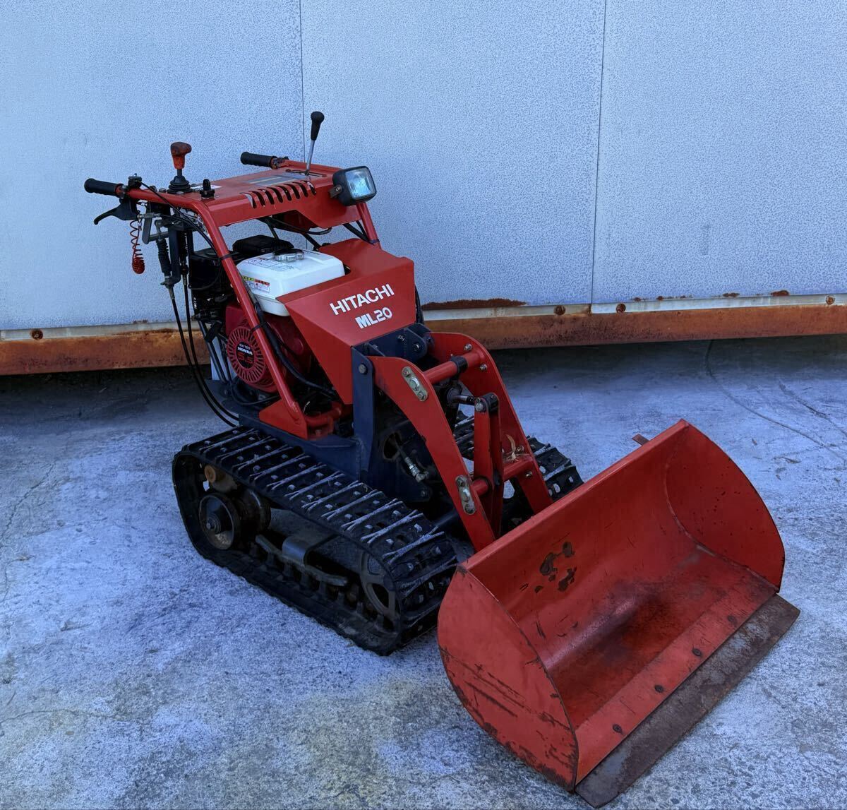 中古】○愛知発○ HITACHI 日立 歩行型 ミニローダー ML30☆の落札情報