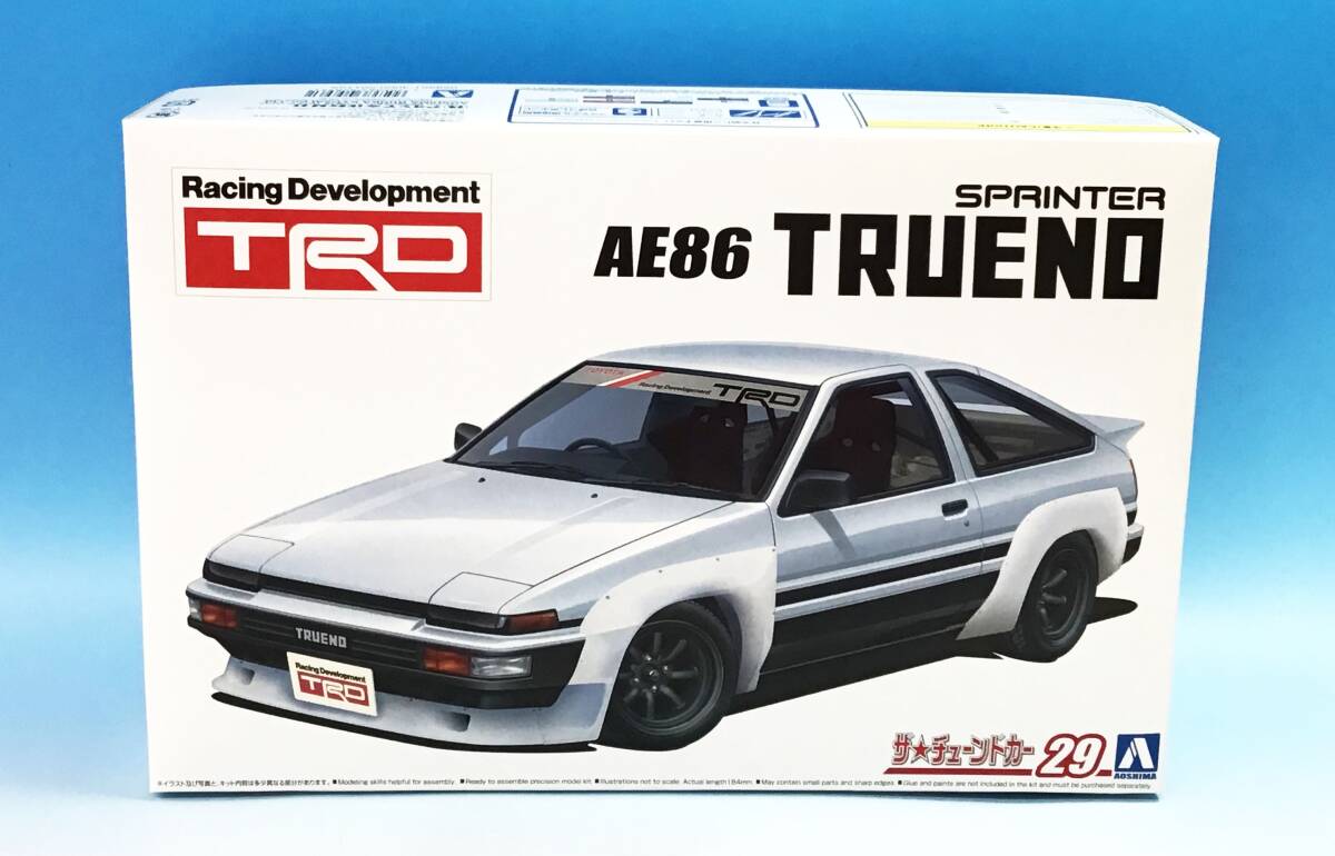 mC351b [未組立] フジミ 1/24 トヨタ スプリンター トレノ 1600 DOHC