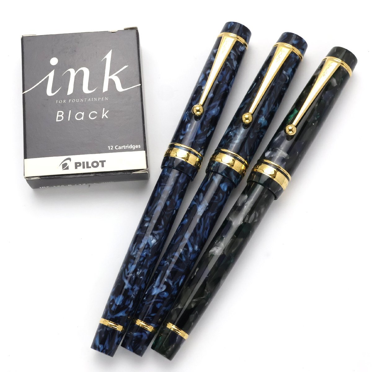 文房具・事務用品 KING CROWN キングクラウン 万年筆 18K 750 ブラック