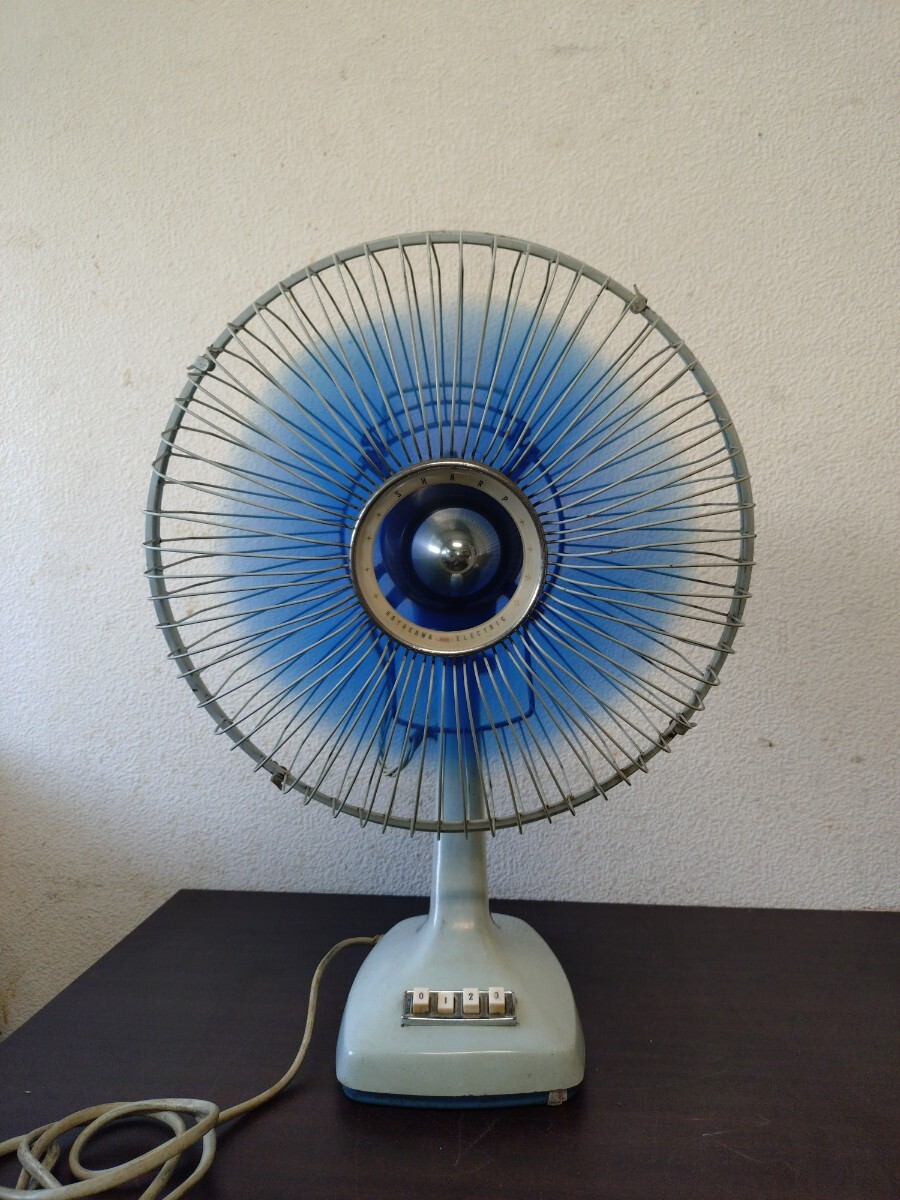 傷や汚れあり】SHARP シャープ ELECTRIC FAN PD-258 30cm 扇風機 中古