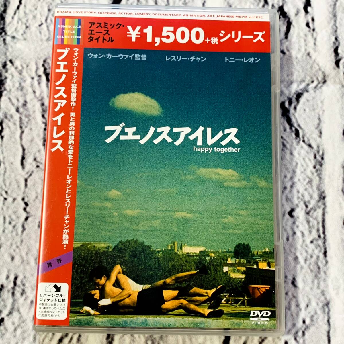 8821レスリー・チャン写真集 ブエノスアイレス 春光乍泄 撮影手記