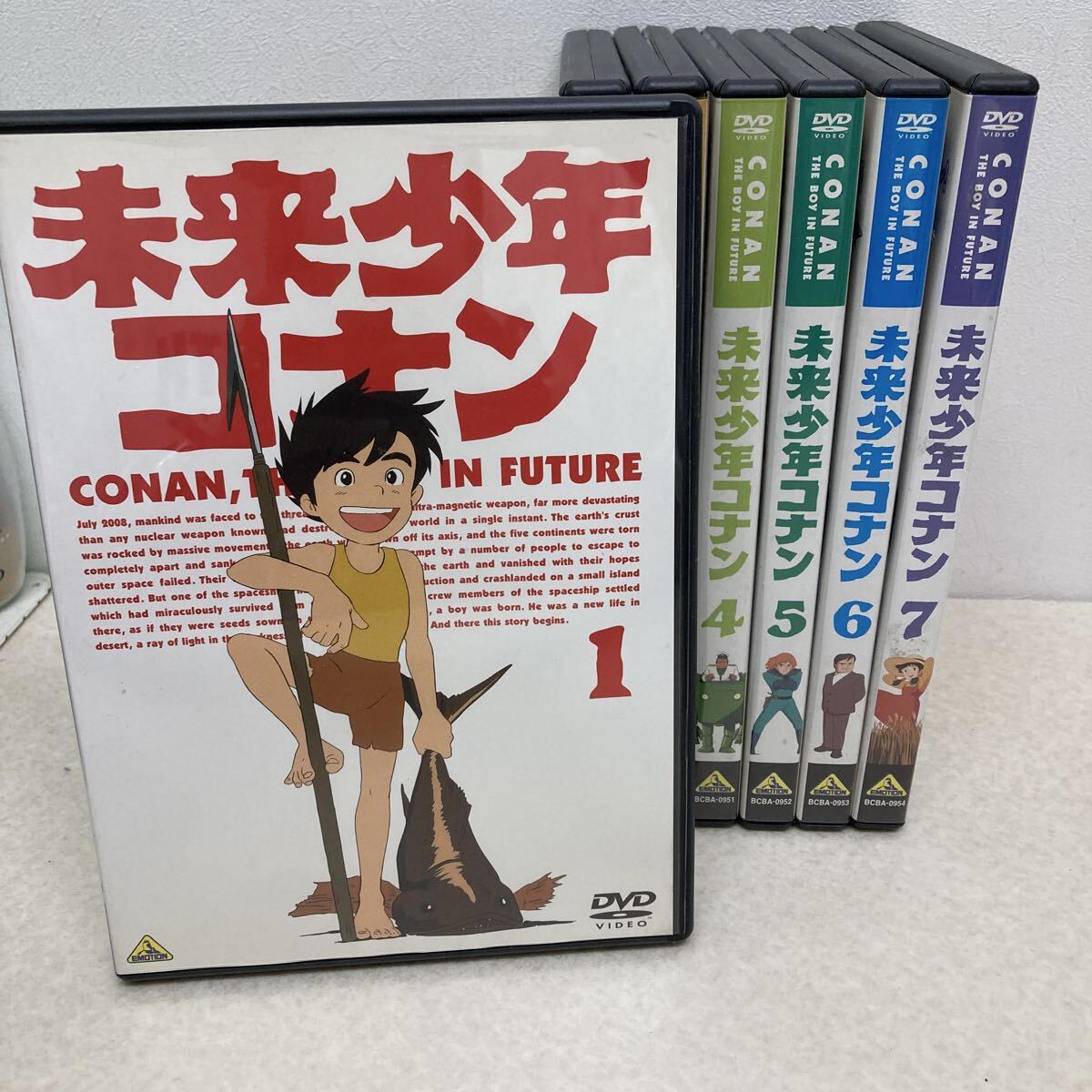 中古】中古VHS◇未来少年コナン 全7巻◇原作：アレグザンダー・ケイ 