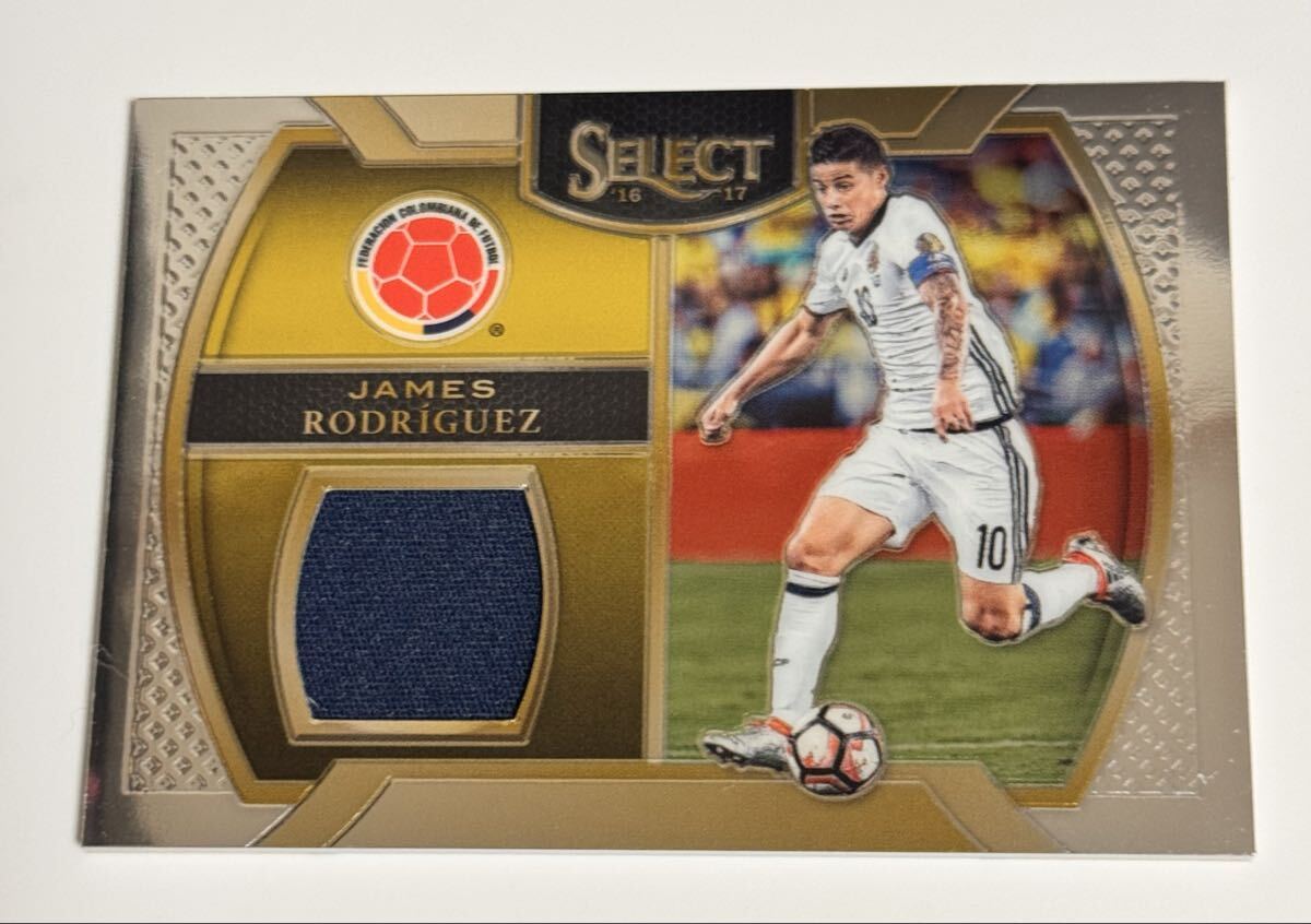中古】PANINI SELECT 2017-2018 ハメス・ロドリゲス 直筆サインカード