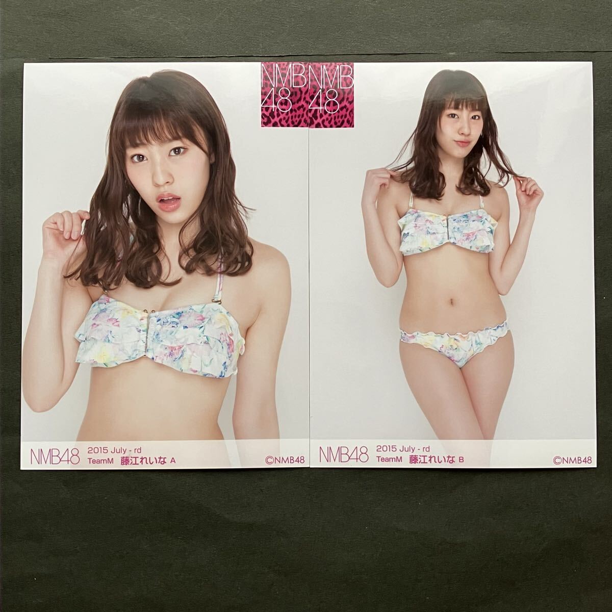 目立った傷や汚れなし】NMB48 藤江れいな 世界の中心は大阪や なんば
