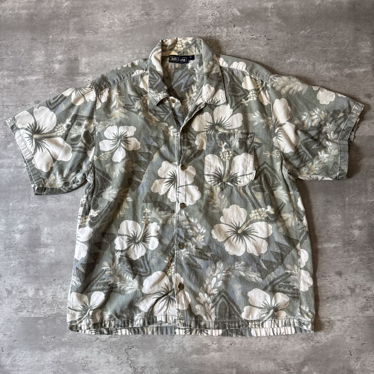 Aloha Rug 寅ちゃんアロハシャツ Aloha Rug アロハラグ アロハシャツ 寅ちゃん レーヨン サイズM 日本製