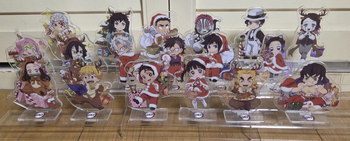 新品】炭治郎 禰豆子 真菰 アクリルスタンド キメツ学園 鬼滅の刃