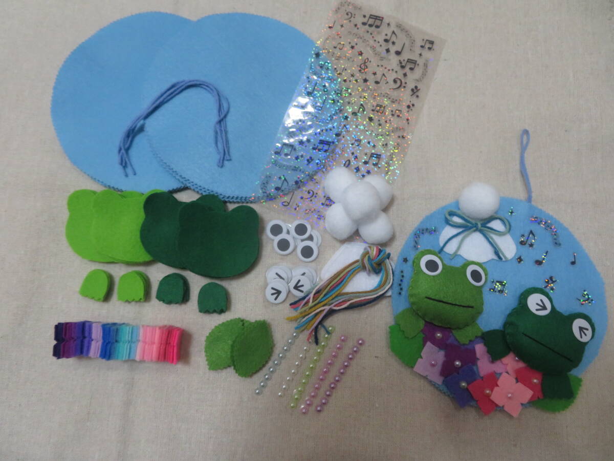 新品】ハンドメイド*リース*フェルト*夏休み*祭り*花火*法被*浴衣*縁日
