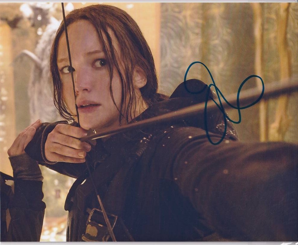 新品】ジェニファー・ローレンス 直筆サインフォト/写真 X-MEN