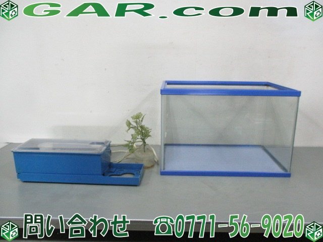 魚用品・水草 【中古】ニッソー 60x45x45cm ガラス水槽 NS−7M NISSO
