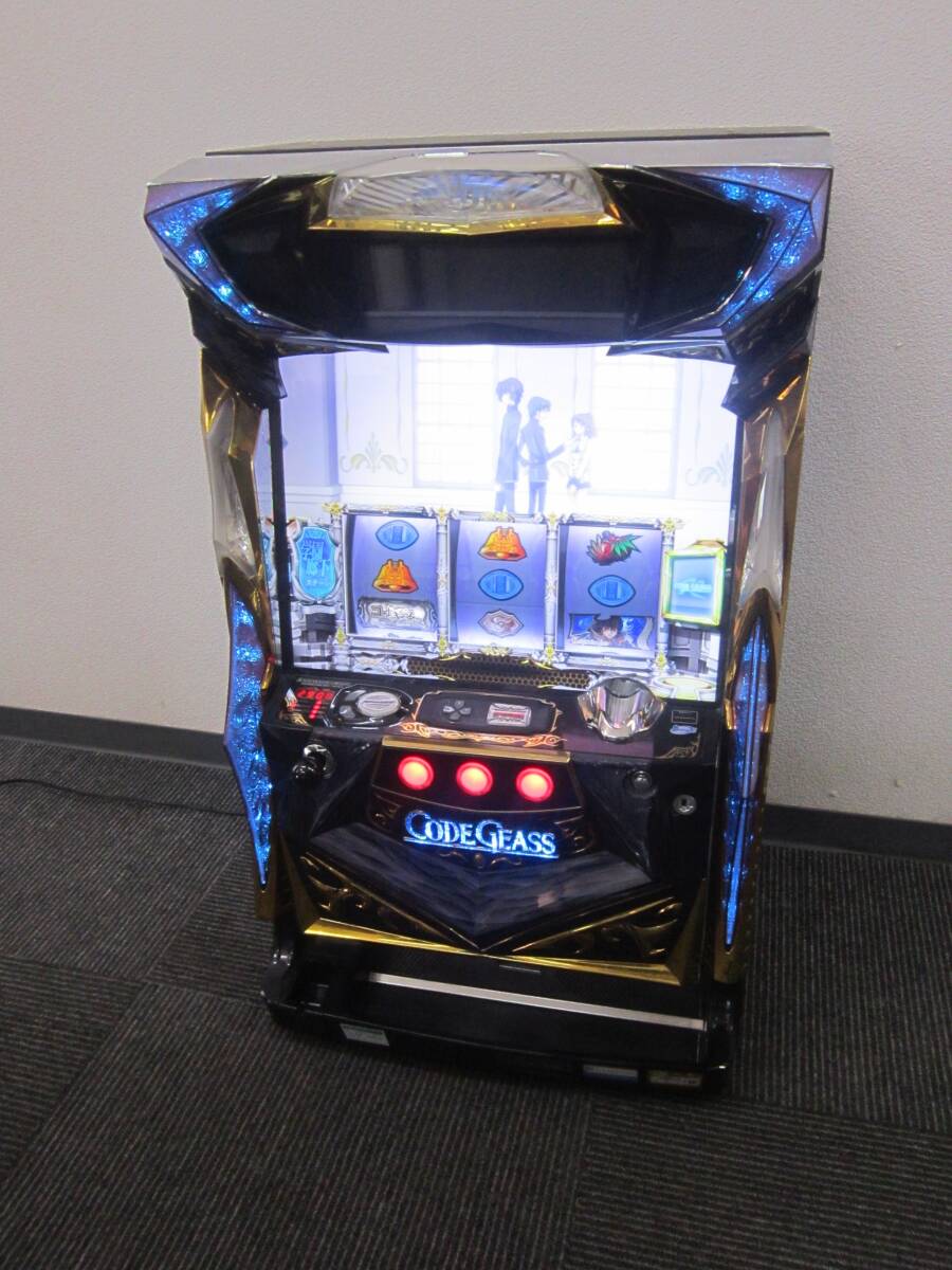中古】夢花月 スロット実機 【音量ボリューム・家庭用電源】 山佐 超