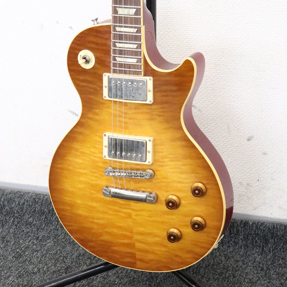 エピフォン Epiphone レスポール エレキギター 虎目 ギブソン直系