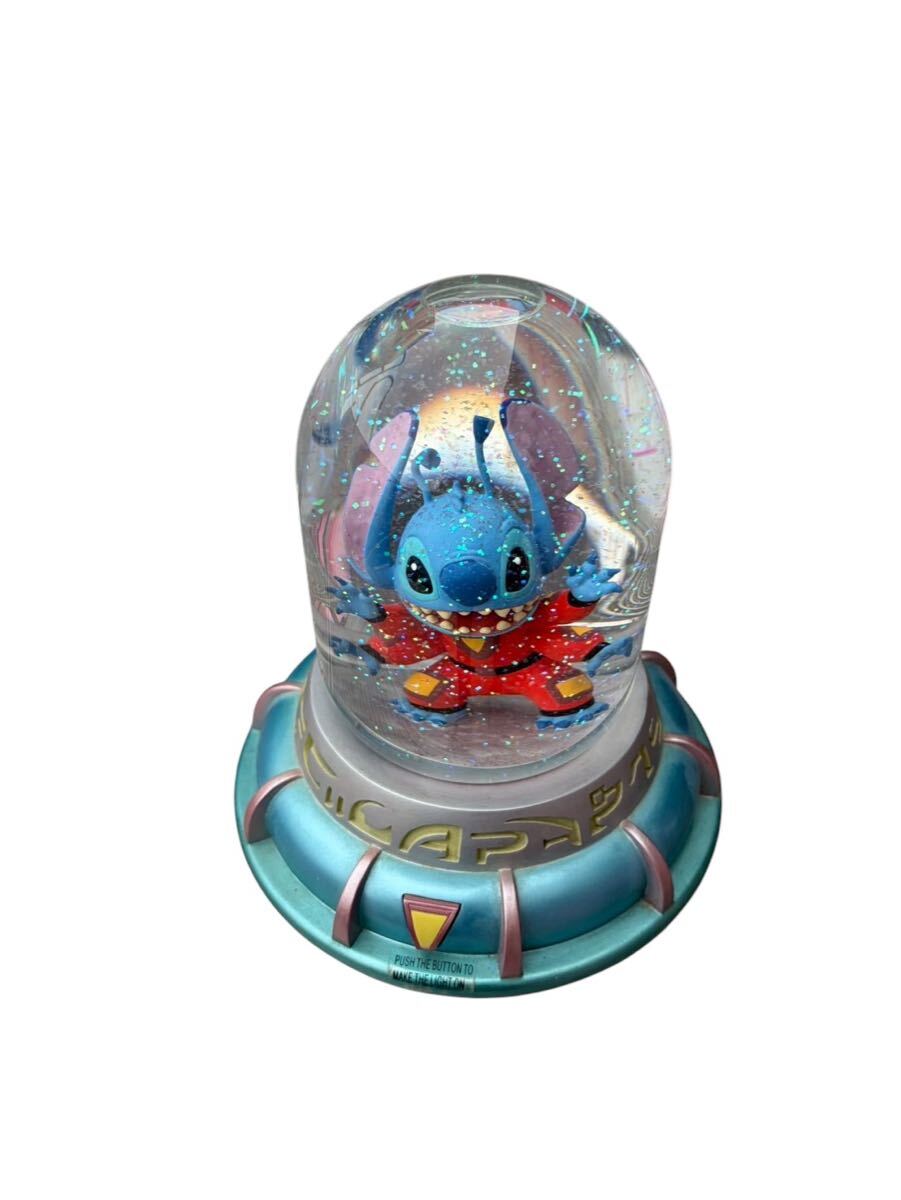 中古】US ディズニー リロ＆スティッチ フィギュア オルゴール内蔵