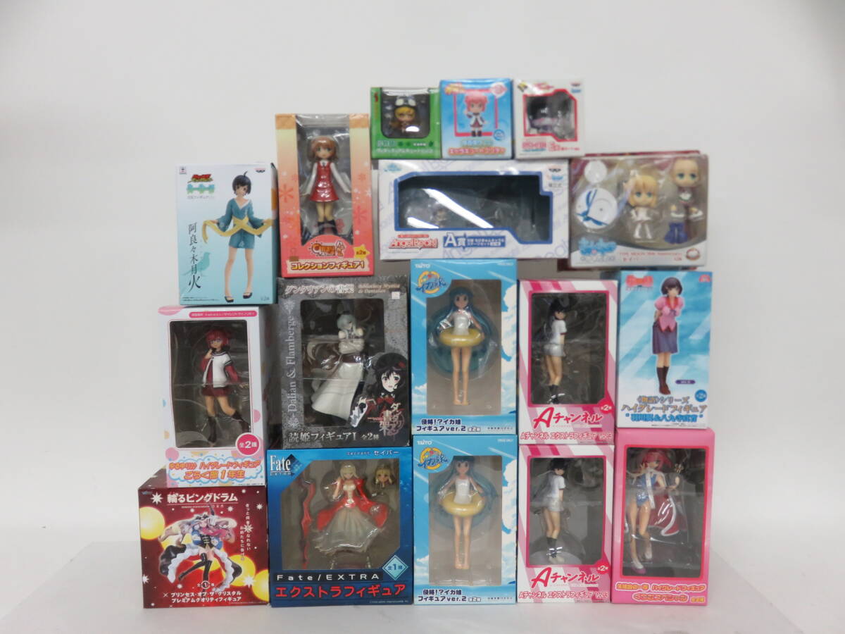 中古品 Aチャンネル エクストラフィギュア るん トオル ユー子 3種 