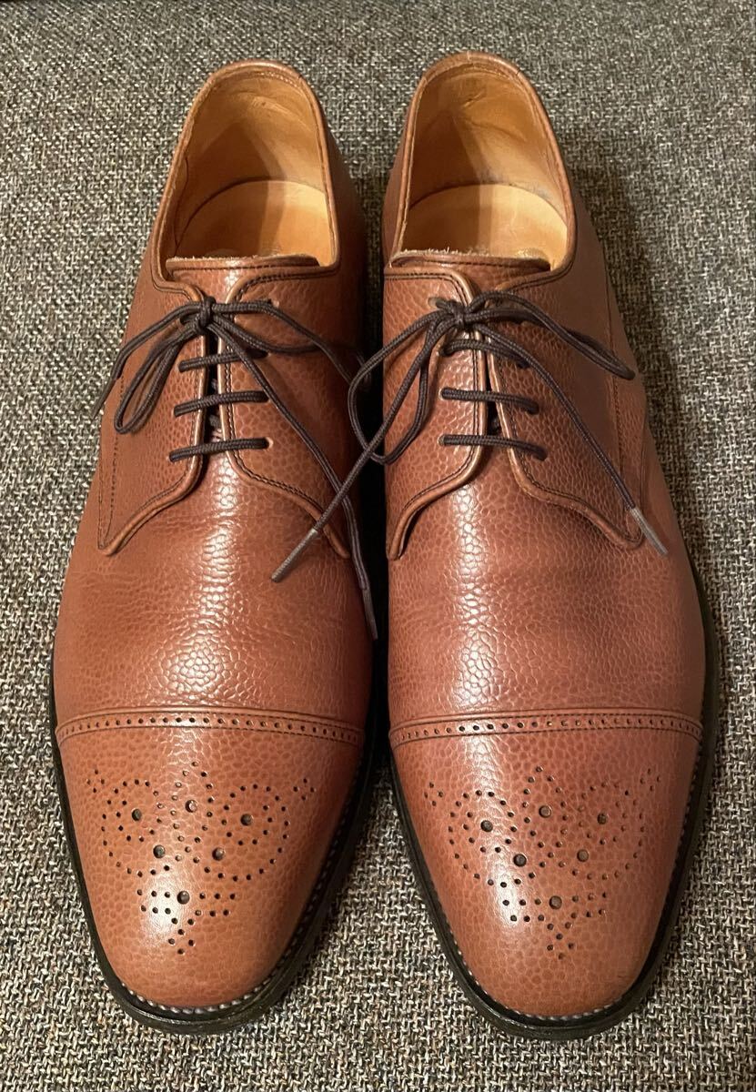 スコッチグレイン　4609 ダークブラウンUチップ　26.5 新品】スコッチグレイン SCOTCH GRAIN Uチップ 26.5cm 4E ウィズ #4019