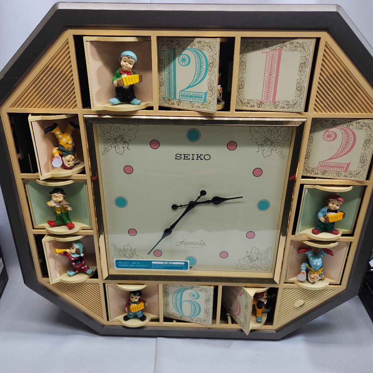 中古】【美品】からくり時計 SEIKO FANTASIA RE548B セイコー