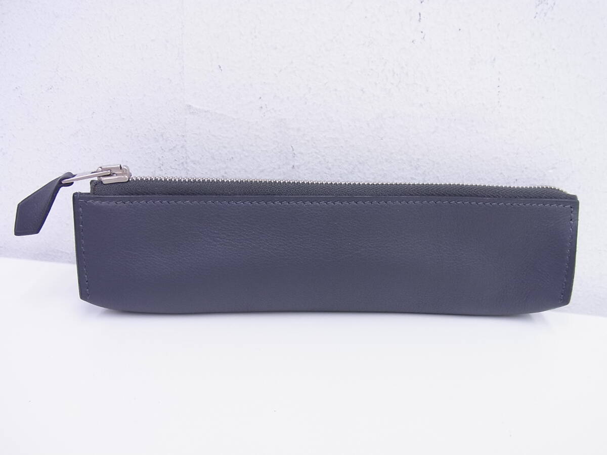 文房具・事務用品 Hermes エルメス ピッコロ シェーブル レザー ペン