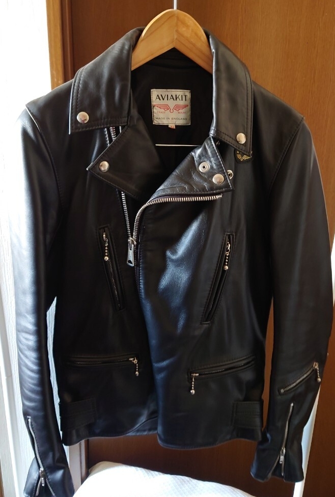 新品】【松本潤着用】【試着のみ新品】ルイスレザー サイクロン タイト