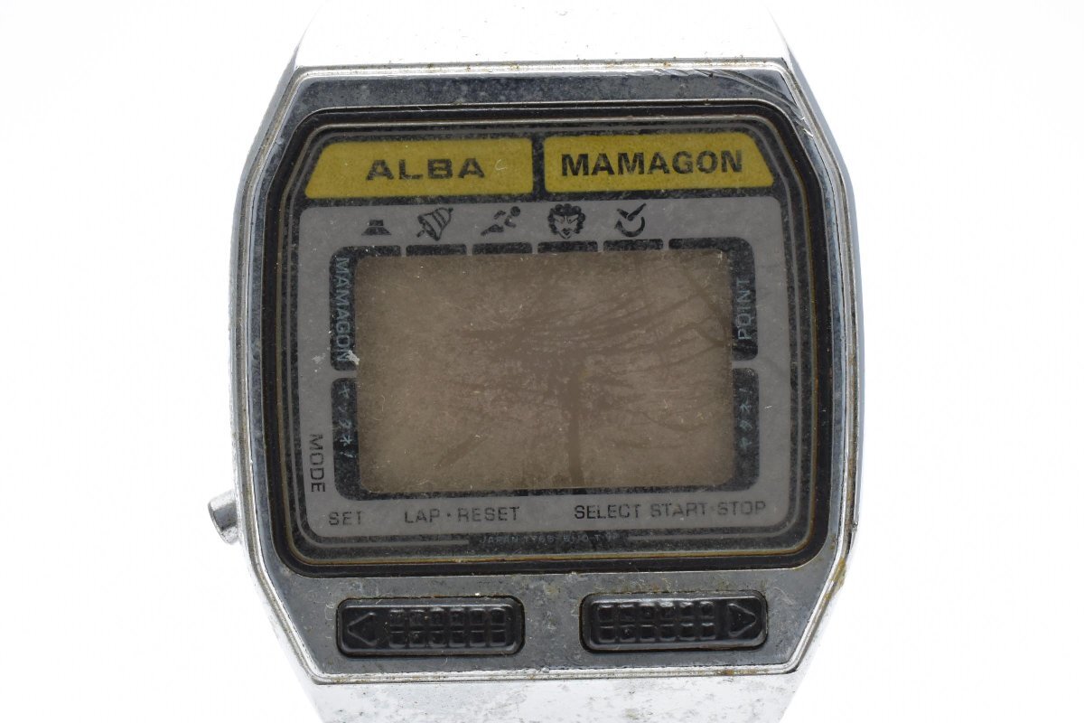 ALBA アルバ SEIKO セイコー ママゴン MAMAGON ゲーム デジタル 腕時計 