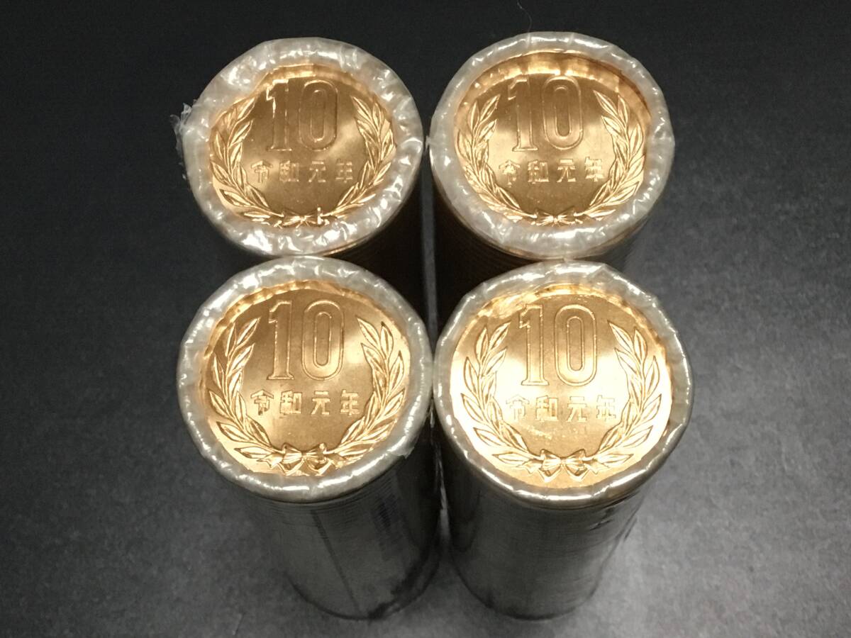 新品】即決有【令和元年】5円硬貨 未使用ロール出しバラ 50枚 /棒金 