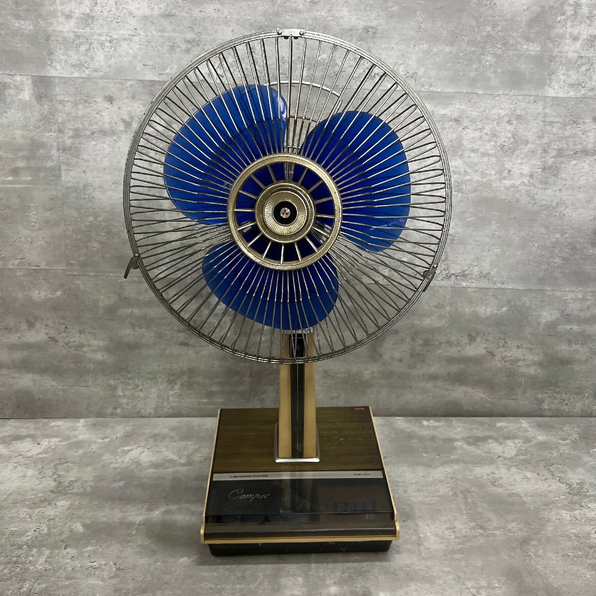 MITSUBISHI 三菱電機 三菱扇風機 R30-SX2 1969年製 COMPAC 電子