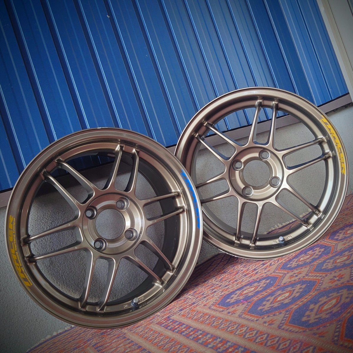 エンケイ RPF1 15 インチ pcd100 7j＋41 ZⅢ 2本 ENKEI（エンケイ