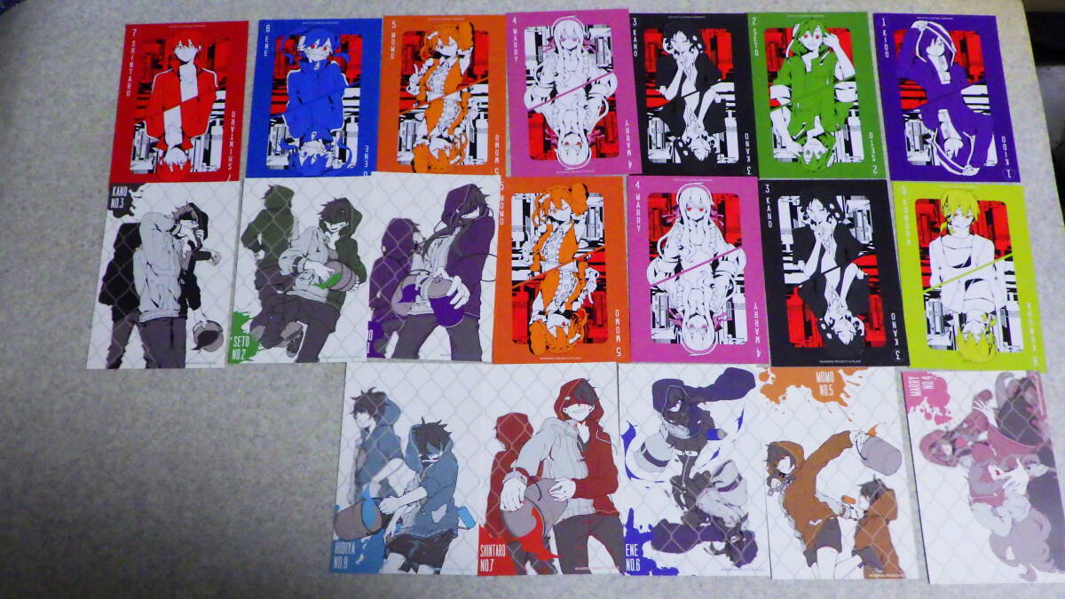 新品】カゲロウプロジェクト イラストカード セト ミックスガーデン