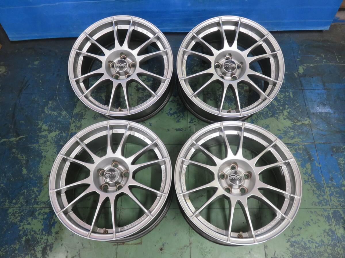 OZウルトラレッジェーラ16インチ☆マットブラック195/45R16付き
