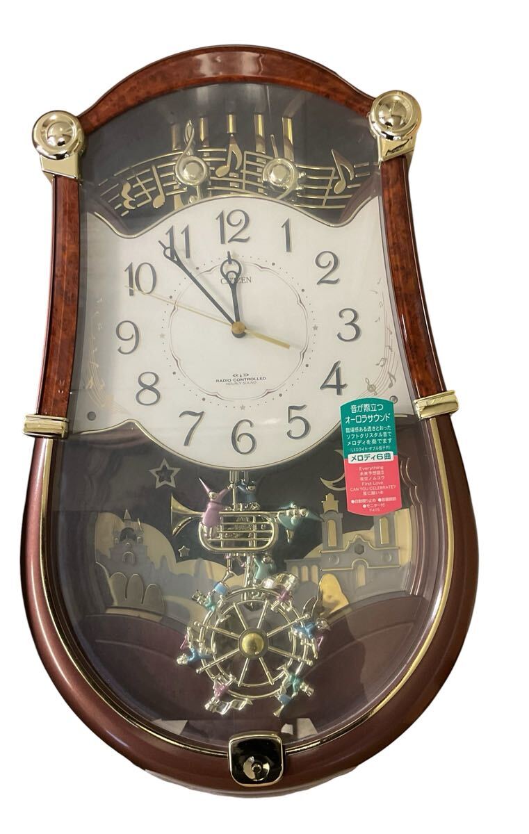 中古】◇CITIZEN シチズン◇からくり時計 壁掛け時計 PM-DH3 電波
