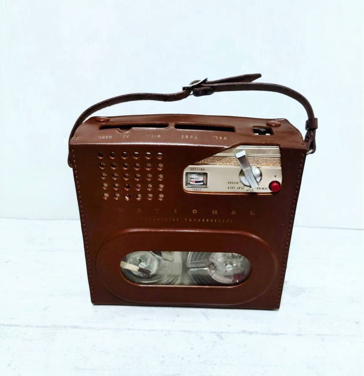 中古】National RQ-55 ブルー カセット レコーダー テープレコーダー