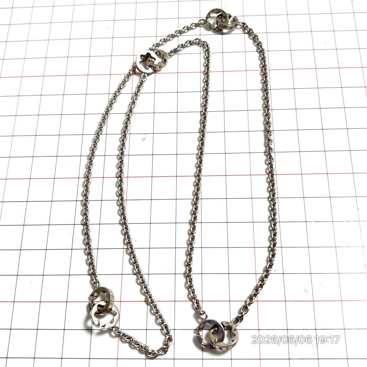 良品◇煌びやか♪ MONTBLANC／モンブラン ロゴデザイン シルバー925 