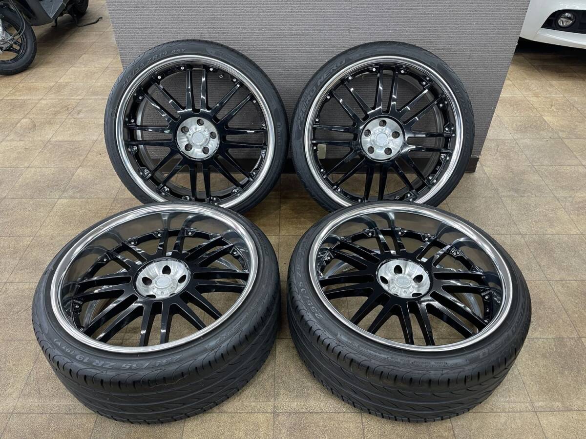 レーシングハート CP-035R 18 8j +42 PCD 114.3 2本セット タケチ