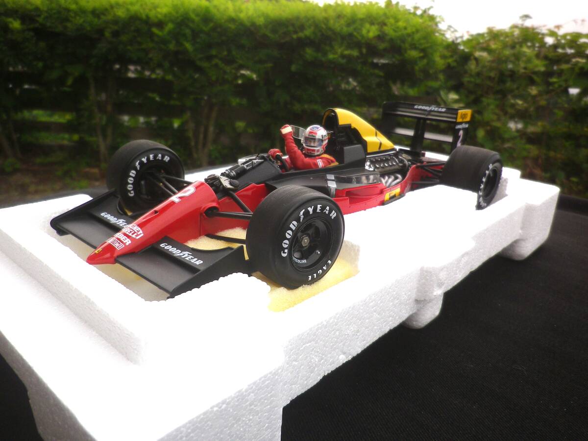 新品】裏貼 ZEN製 F-1 フェラーリ 641/2 ナイジェル マンセル 塗装済