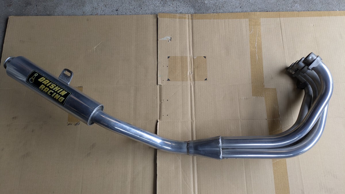 当時物CBX400F規制前RPM管.ステー刻印有り、エキパイB1～B4刻印有り