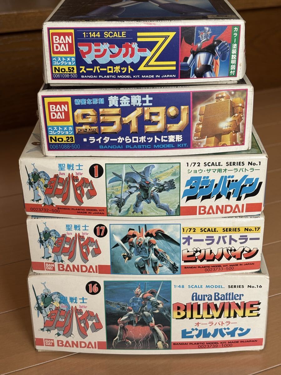 □約40年前ゴールドライタン ミニプラ ガチャ プラモデル ロボット