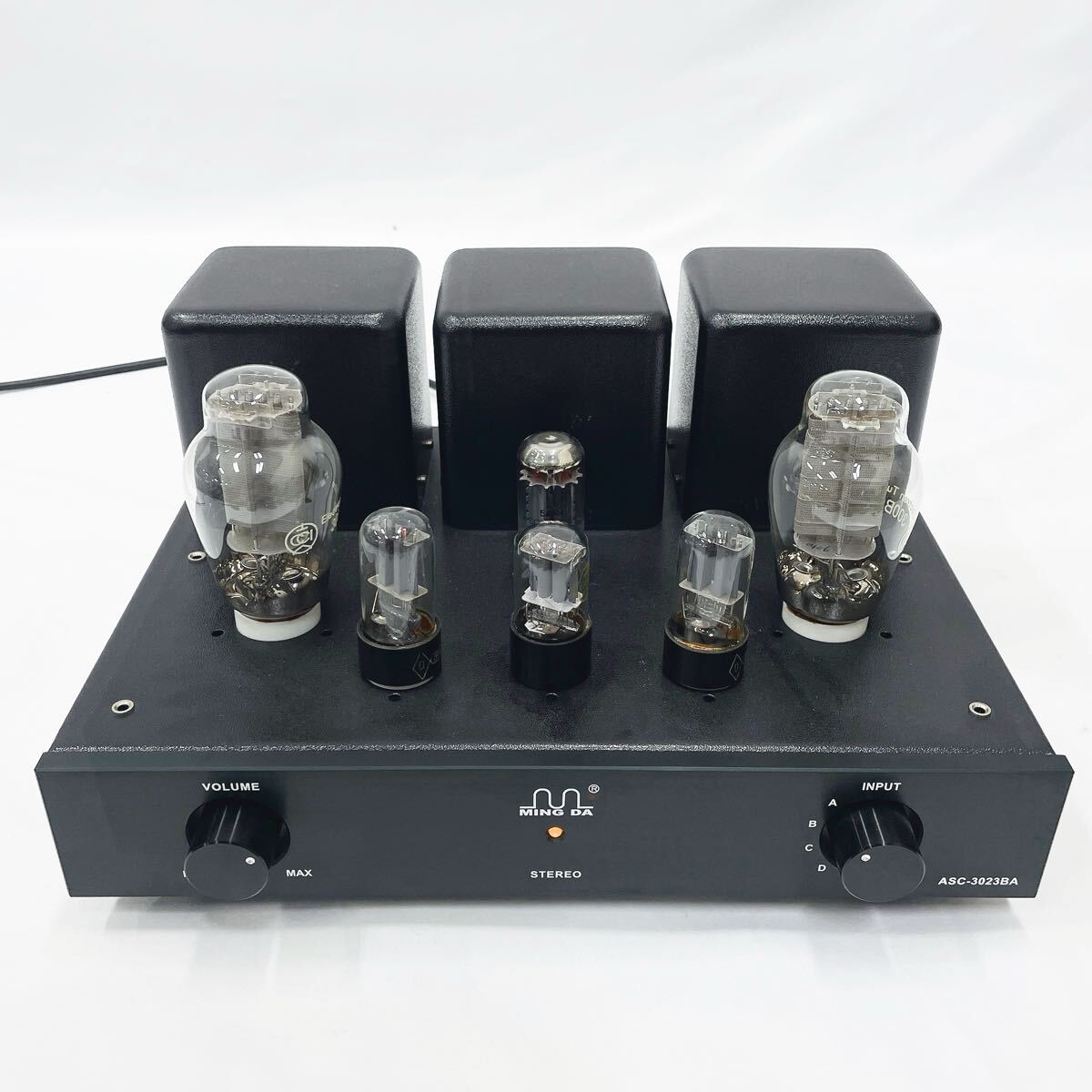 値下げ》管球アンプ MinDa ミンダ ASC-3488LK EL-34x4本付 真空管