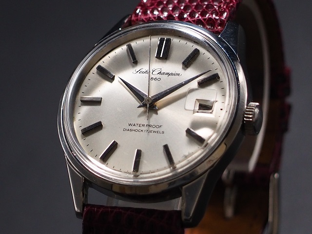 セイコSEIKO Champion 860 手巻き 17石 稼働品 SEIKO Champion 860 手巻き 17石ヴィンテージ 腕時計 稼働品