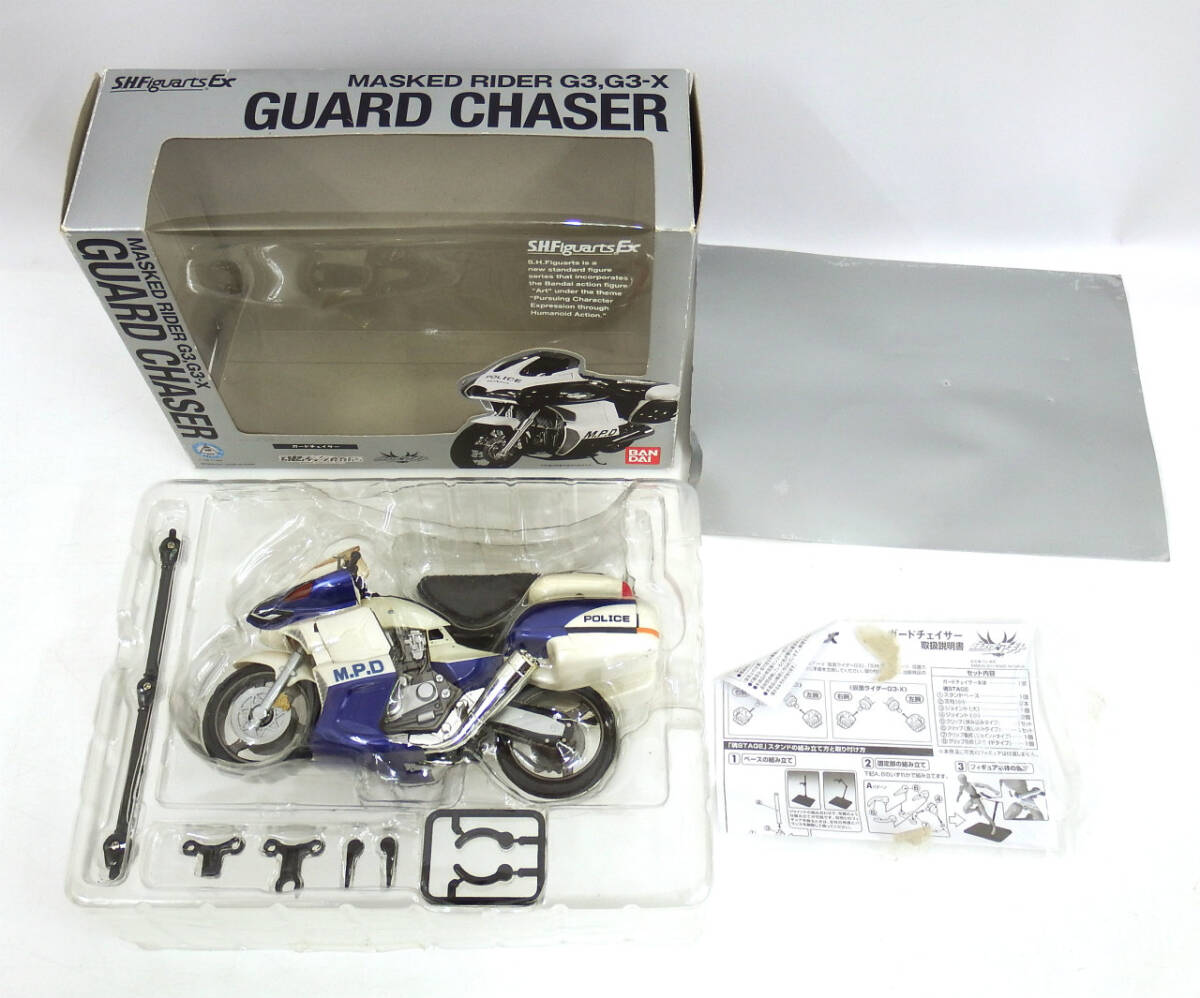 ☆ 装着変身 仮面ライダーG3-X、ポピニカ DXガードチェイサー/付属品