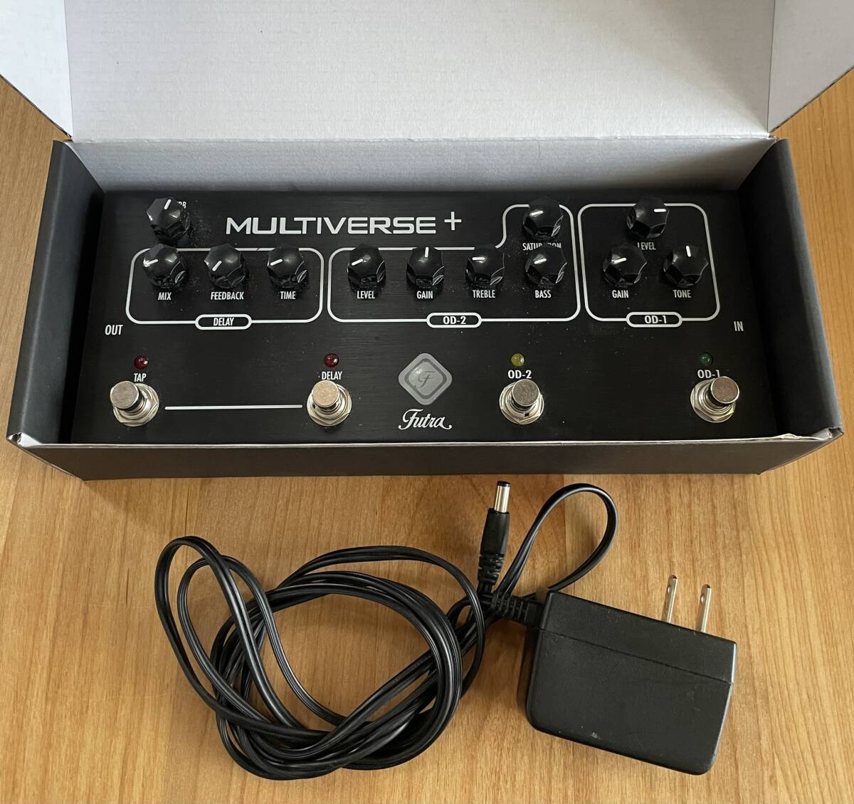 Z CAT PEDALS Q-Mod アナログマルチエフェクター トレモロ フェイザー