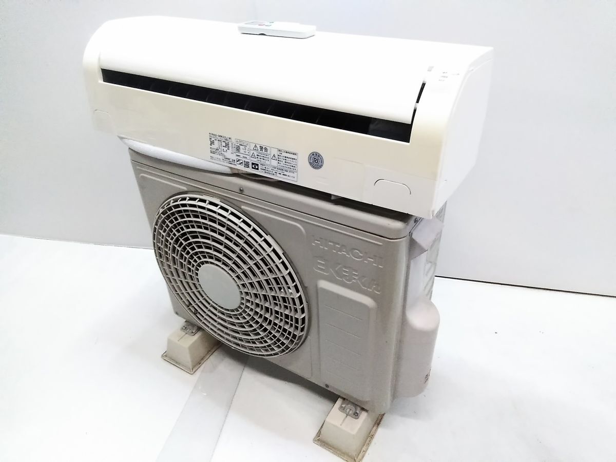 HITACHI 日立 型式 RAS-A22D(W)/RAC-A22D ルームエアコン 2.2kw 6畳～8 