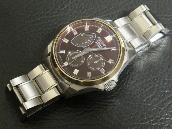 中古】可動品【SEIKO/セイコー】4R36-03C0 自動巻き 24石 裏スケルトン