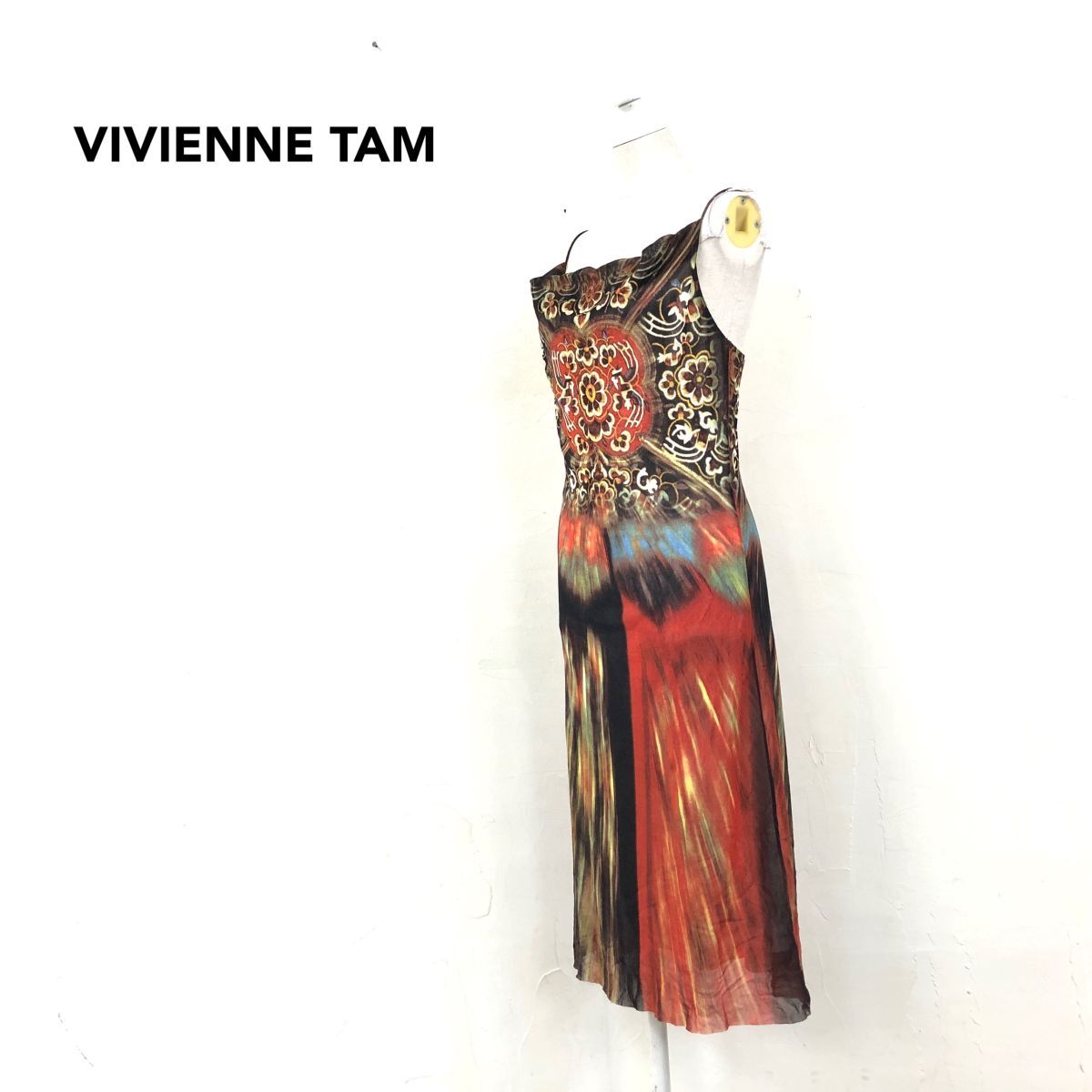 赤タグviviantamワンピース ☆新品タグ付・ヴィヴィアンタム