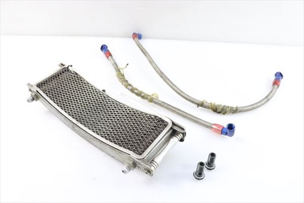 カワサキ ZRX1200R ZRX1100ラウンドオイルクーラー 中古】○○○ZRX1200 ZRX1100 ACTIVE ラウンドBIGラジエター＆ラウンド