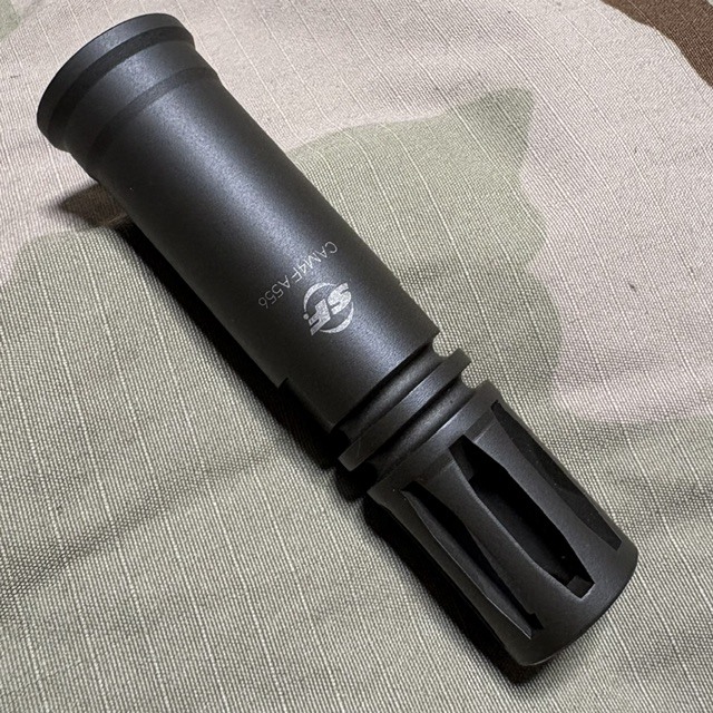 新品】SUREFIRE MB762SSAL/RE マズルブレーキ AR10 M24 M40の落札情報