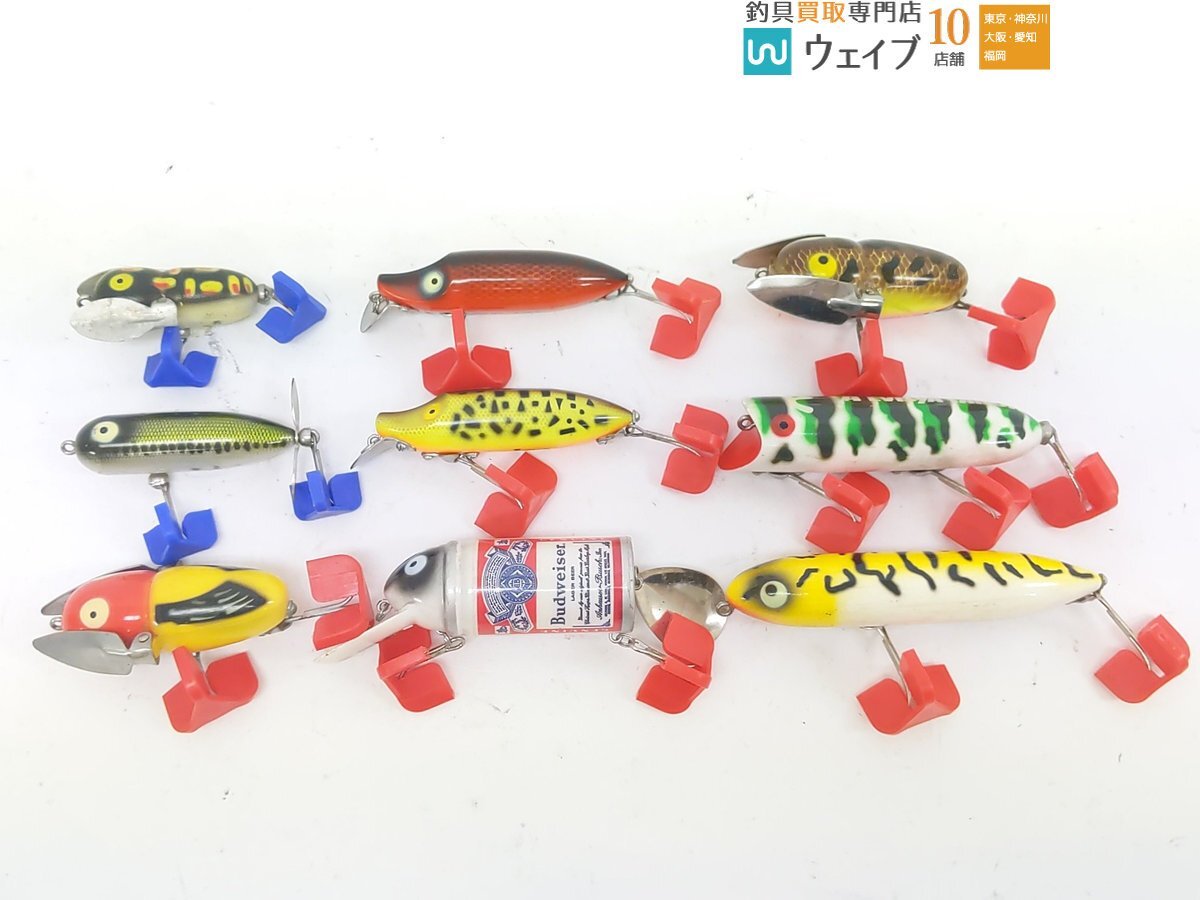 HEDDON BIG BUD ヘドン ビッグバド 蛍光カラー3色セット HEDDON BIG BUD ヘドン ビッグバド 蛍光 マッド チャート ☆ ルアー
