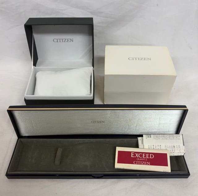 新品】CITIZEN シチズン ウォッチケース ノベルティ ケース 腕時計