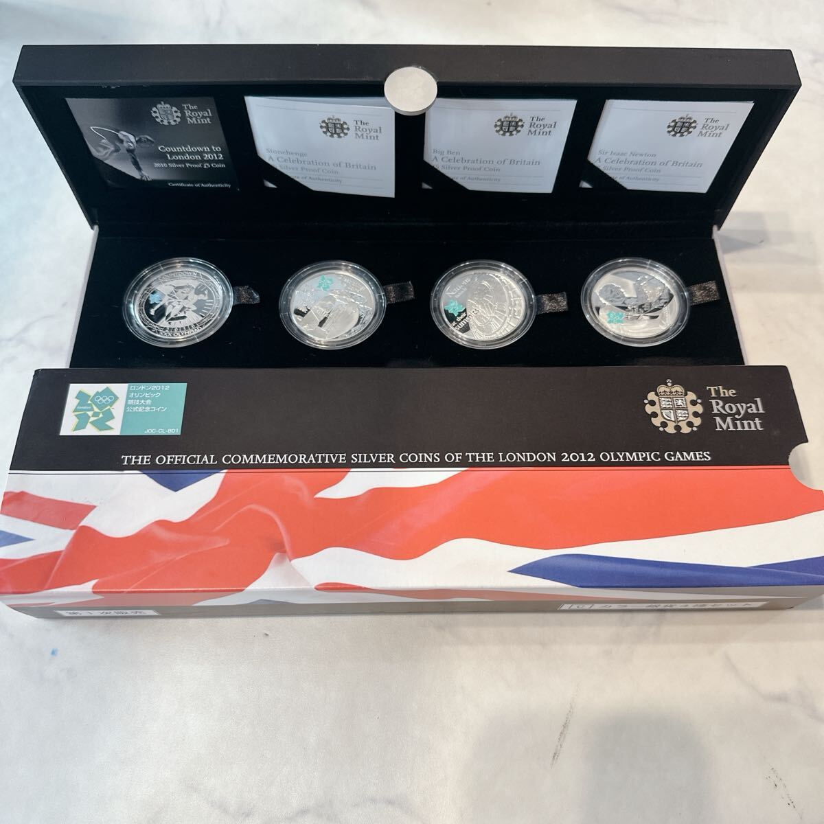 ロンドン2012 オリンピック 公式記念 銀貨 4枚セット ヤフオク出品中 中古】田中理恵 ロンドンオリンピック全記録 サンデー毎日増刊 即決の
