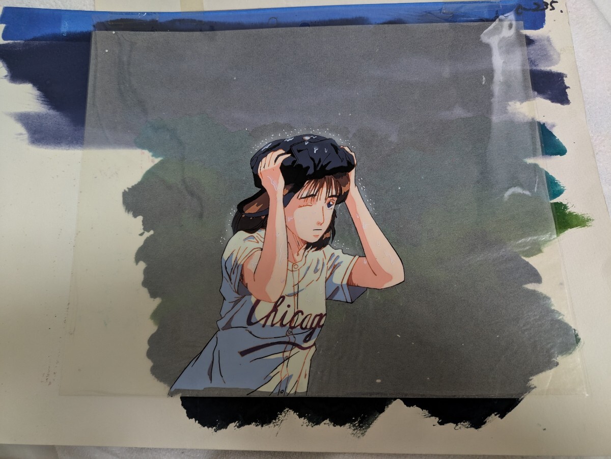 中古】スラムダンク 赤木晴子 セル画 動画&背景ありの落札情報詳細