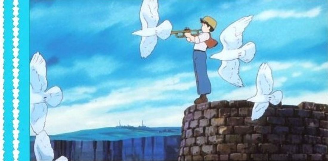 やや傷や汚れあり】□天空の城ラピュタ 5コマ スタジオジブリ 映画